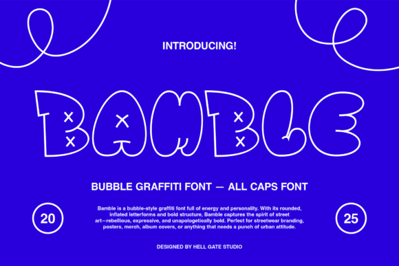 Bamble Display Font: Elegance for Campaign Design