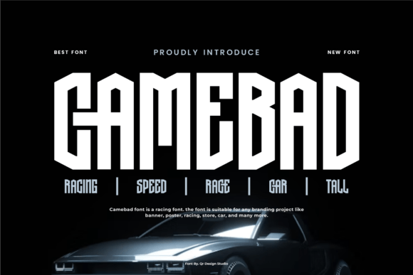 Camebad Font: A Small Business Owner's Secret to Bold, Brand Visuals
