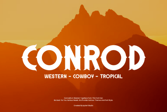 Conrod: A Bold Choice for Editorial Design