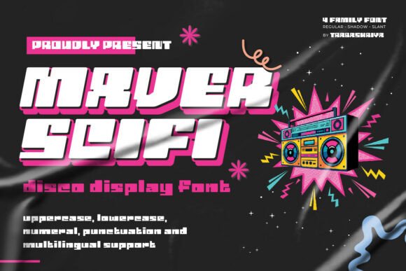 Font Choice That Shines: How Maver Scifi Elevates Your Campaigns