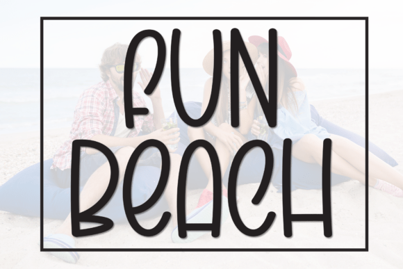 Fun Beach Font: A Friendly Typeface for Small Business Branding