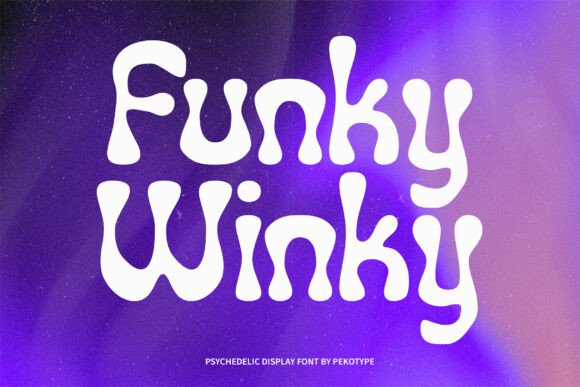 Funky Winky: A Groovy Display Font for Campaigns That Pop