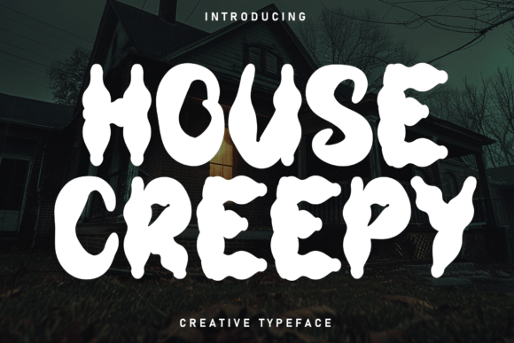 House Creepy: A Display Font Built for Web Designers
