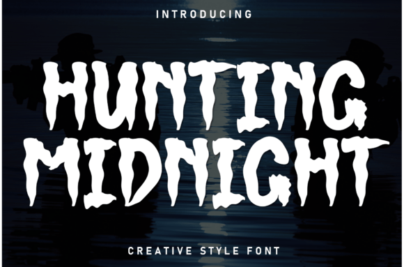 Hunting Midnight: A Display Font for Makers and Sellers