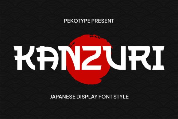 Kanzuri: A Bold Japanese-Inspired Font for Makers