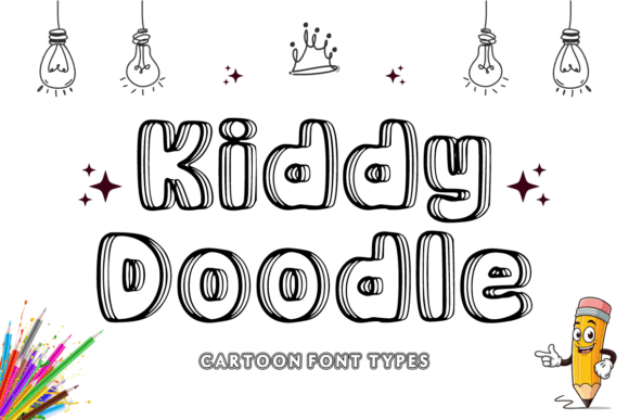Kiddy Doodle: A Hand-Sketched Font for Crafters