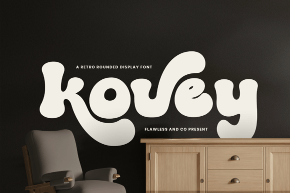 Kovey: A Display Font for Designers Who Need Presence