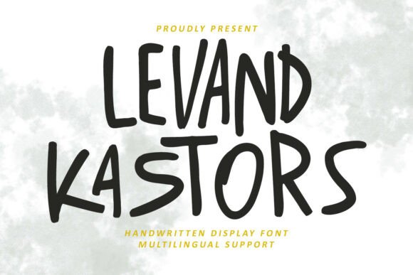 Levand Kastors: A Font for Modern Web Design
