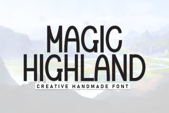 Magic Highland: A Display Font That Brings Warmth to Editorial Design