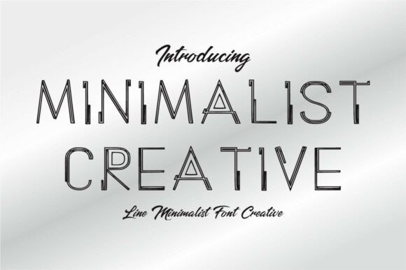 Minimalist Creative: A Display Font for Effortless Branding