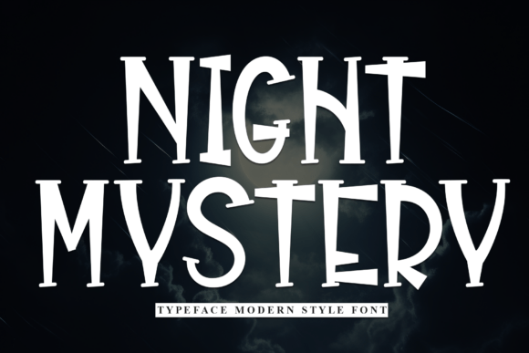 Night Mystery Font for Scroll-Stopping Campaigns