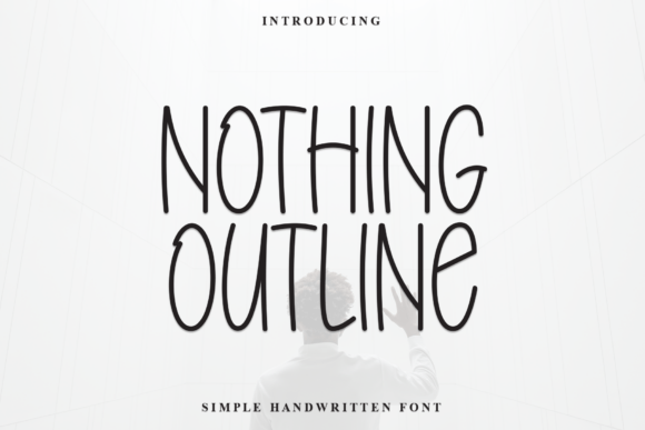 Nothing Outline: A Versatile Display Font for Editorial Design
