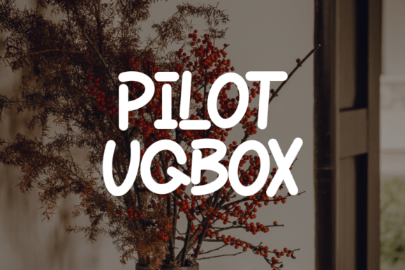 Pilot Uqbox: A Display Font That Shapes Editorial Mood