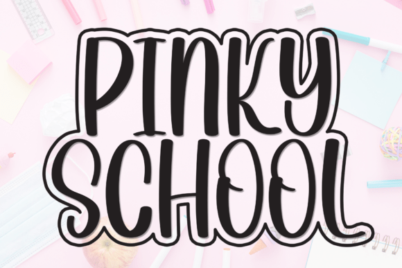 Pinky School: A Casual Display Font That Earned Its Place in My Branding Toolkit