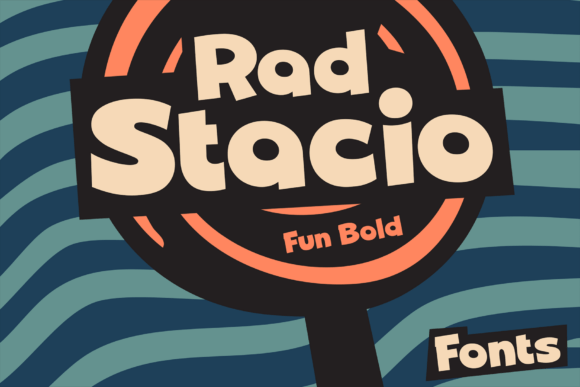 Rad Stacio Typeface Brings Pop-Art Energy to Editorial Design