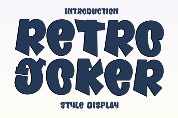 Retro Joker: A Versatile Display Font for Editorial Design