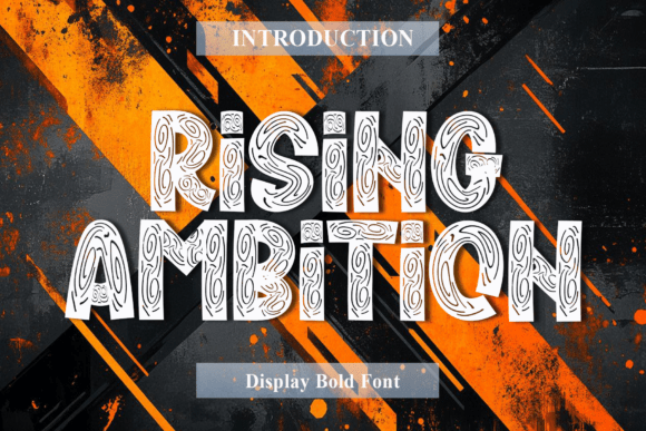 Rising Ambition: A Display Font for Thoughtful Editorial Design