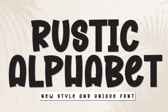 Rustic Alphabet: A Handwritten Font That Makes Campaigns Click