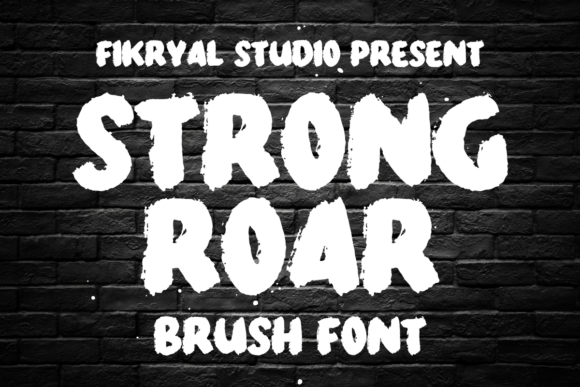 Strong Roar: A Bold Display Font for Campaigns That Need to Be Seen