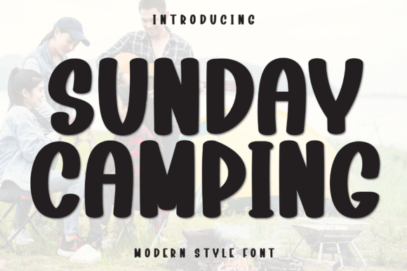 Sunday Camping Font Review: A Friendly Display Typeface for Branding Work
