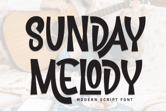 Sunday Melody: A Display Font for Crafters and Makers