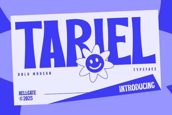 Tariel: A Bold Typeface for Storytelling and Design