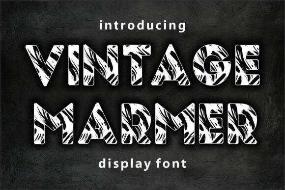 Vintage Marmer: A Display Font That Brings Warmth to Editorial Storytelling